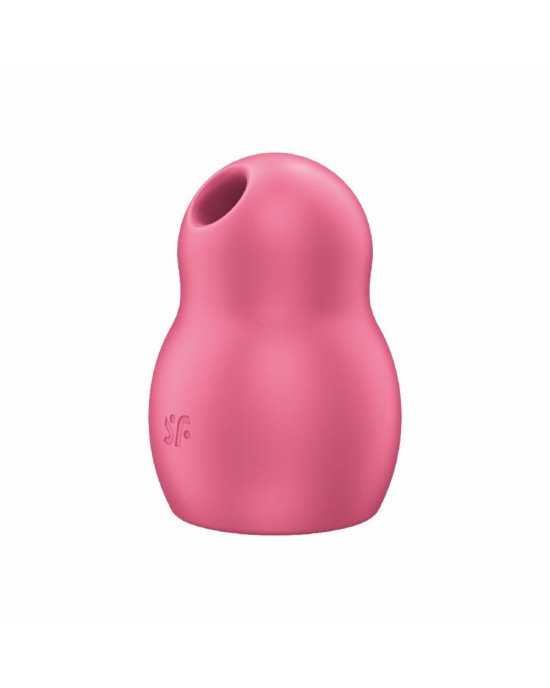 Вакуумний стимулятор з вібрацією Satisfyer Pro To Go 1 Red