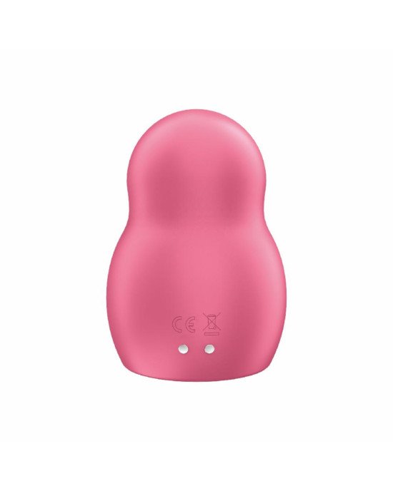 Вакуумний стимулятор з вібрацією Satisfyer Pro To Go 1 Red