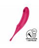 Вібратор для клітора з вакуумною стимуляцією Satisfyer Twirling Pro Red Вібратор для клітора з вакуумною стимуляцією Satisfyer Twirling Pro Red