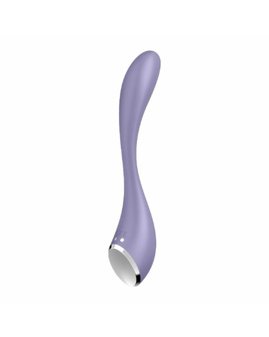 Універсальний смарт-вібратор Satisfyer G-Spot Flex 5+ Lilac Універсальний смарт-вібратор Satisfyer G-Spot Flex 5+ Lilac