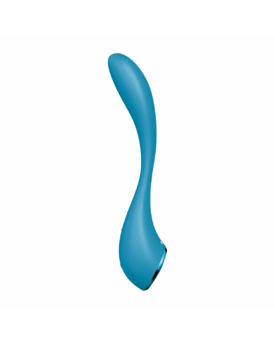 Універсальний вібратор Satisfyer G-Spot Flex 5+ Petrol Універсальний вібратор Satisfyer G-Spot Flex 5+ Petrol