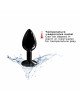 Металева анальна пробка із прикрасою у вигляді кристалу Dorcel - Diamond Plug BLACK S Металева анальна пробка із прикрасою у вигляді кристалу Dorcel - Diamond Plug BLACK S