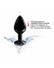 Металева анальна пробка із прикрасою у вигляді кристалу Dorcel - Diamond Plug BLACK M Металева анальна пробка із прикрасою у вигляді кристалу Dorcel - Diamond Plug BLACK M
