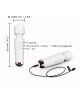 Мінівібромасажер Dorcel Wand Mini Wanderful White Мінівібромасажер Dorcel Wand Mini Wanderful White