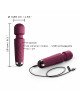 Мінівібромасажер Dorcel Wand Mini Wanderful Plum Мінівібромасажер Dorcel Wand Mini Wanderful Plum