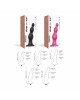 Насадка для страпона Strap-On-Me Dildo Plug Beads Framboise Metallic M Насадка для страпона Strap-On-Me Dildo Plug Beads Framboise Metallic M