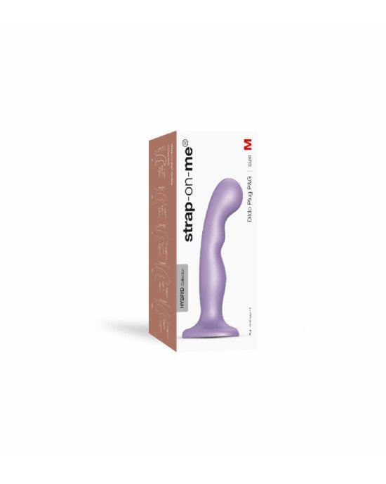Насадка для страпона Strap-On-Me DILDO PLUG P&G LILAS METALLIC - M Насадка для страпона Strap-On-Me DILDO PLUG P&G LILAS METALLIC - M