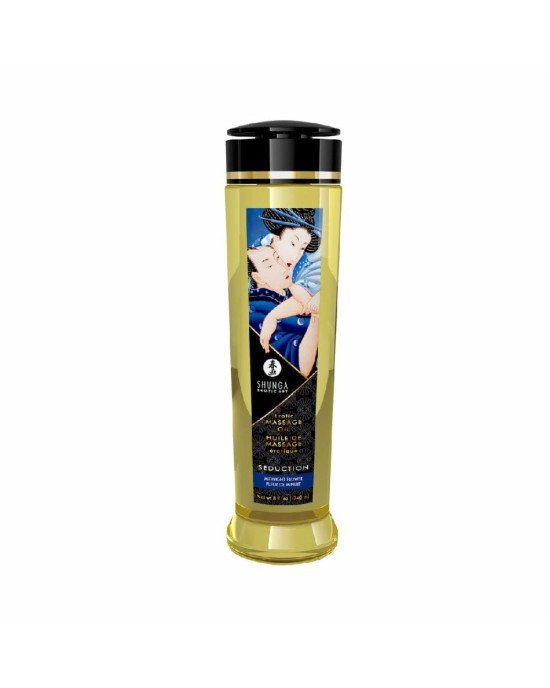 Масажна олія Shunga Seduction – Midnight Flower (240 мл) натуральна зволожувальна Масажна олія Shunga Seduction – Midnight Flower (240 мл) натуральна зволожувальна
