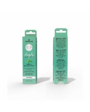 Спрей для мінету Sensuva Deeply Love You Spearmint (29 мл), для глибокого мінету