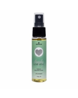 Спрей для мінету Sensuva Deeply Love You Spearmint (29 мл), для глибокого мінету