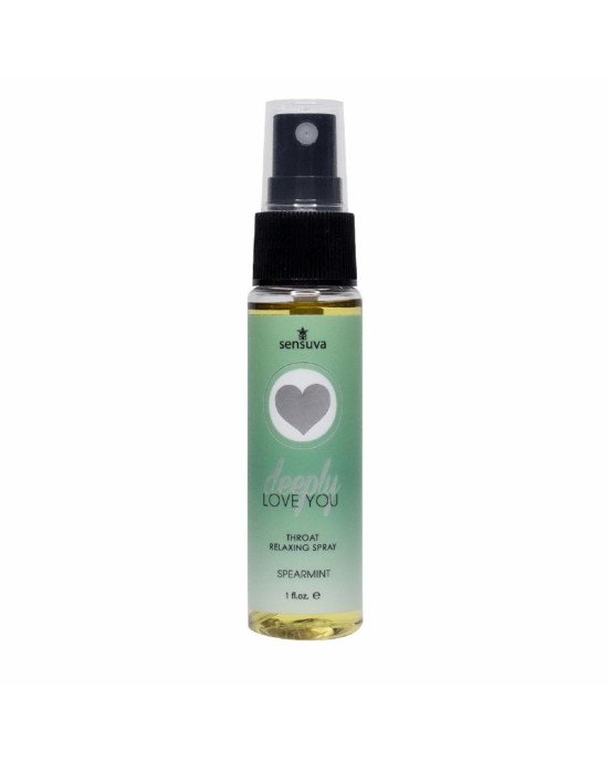 Спрей для мінету Sensuva Deeply Love You Spearmint (29 мл), для глибокого мінету Спрей для мінету Sensuva Deeply Love You Spearmint (29 мл), для глибокого мінету