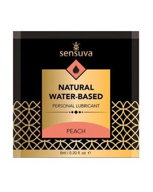 Пробник Sensuva - Natural Water-Based Peach (6 мл)