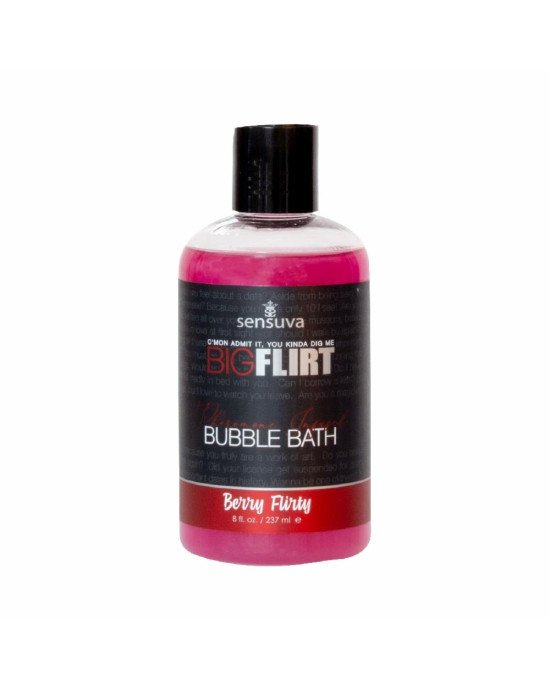 Піна для ванни Sensuva - Big Flirt Pheromone Bubble Bath - Berry Flirty (237 мл) Піна для ванни Sensuva - Big Flirt Pheromone Bubble Bath - Berry Flirty (237 мл)