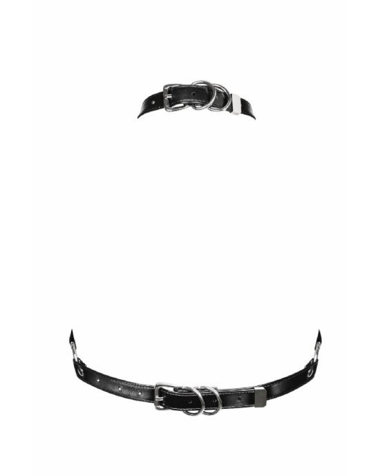 Портупея на груди Obsessive A740 harness black O/S, штучна шкіра Портупея на груди Obsessive A740 harness black O/S, штучна шкіра