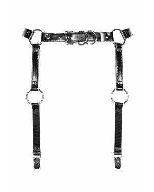 Гартери Obsessive A741 garter belt black O/S, штучна шкіра Гартери Obsessive A741 garter belt black O/S, штучна шкіра