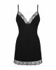 Сорочка та трусики Obsessive Bella Rou chemise & thong M/L