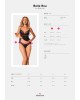 Топ та трусики Obsessive Bella Rou top & panties XS/S, топ, трусики Топ та трусики Obsessive Bella Rou top & panties XS/S, топ, трусики