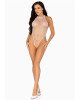 Боді-сітка зі стразами Leg Avenue Net snap crotch tank bodysuit White, one size