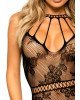 Ажурна сукня-сітка Leg Avenue Lace mini dress with cut-outs Black, one size Ажурна сукня-сітка Leg Avenue Lace mini dress with cut-outs Black, one size