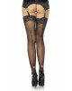 Leg Avenue Stockings Rhinestone backseam OS Black Leg Avenue Stockings Rhinestone backseam OS Black