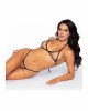 Leg Avenue Rhinestone bikini & g-string OS Black Leg Avenue Rhinestone bikini & g-string OS Black