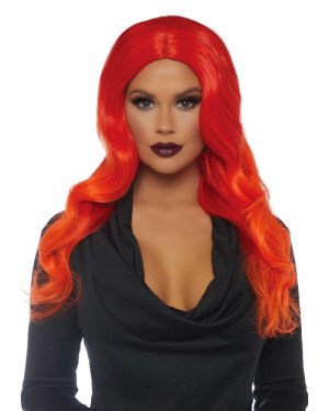 Leg Avenue Ombre long wavy wig Orange Leg Avenue Ombre long wavy wig Orange