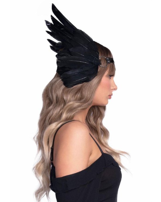 Leg Avenue Feather headband Black Leg Avenue Feather headband Black
