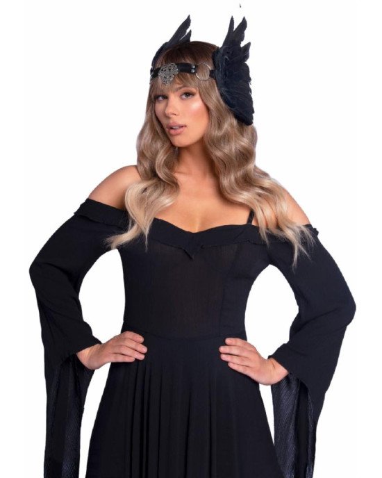 Leg Avenue Feather headband Black Leg Avenue Feather headband Black