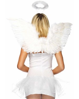Leg Avenue Angel Accessory Kit White Leg Avenue Angel Accessory Kit White