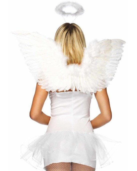 Leg Avenue Angel Accessory Kit White Leg Avenue Angel Accessory Kit White