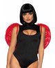 Leg Avenue Marabou feather devil wings Red Leg Avenue Marabou feather devil wings Red