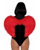 Leg Avenue Marabou feather devil wings Red Leg Avenue Marabou feather devil wings Red