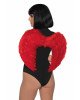 Leg Avenue Marabou feather devil wings Red Leg Avenue Marabou feather devil wings Red