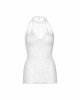 Ажурна сукня-сітка Leg Avenue Lace mini dress with cut-outs White, one size Ажурна сукня-сітка Leg Avenue Lace mini dress with cut-outs White, one size