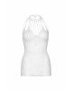 Ажурна сукня-сітка Leg Avenue Lace mini dress with cut-outs White, one size Ажурна сукня-сітка Leg Avenue Lace mini dress with cut-outs White, one size