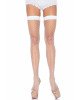 Leg Avenue Fishnet Thigh Highs OS White Leg Avenue Fishnet Thigh Highs OS White