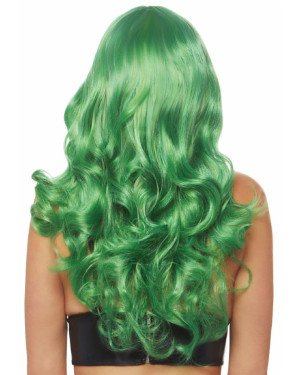 Leg Avenue Misfit Long Wavy Wig Green Leg Avenue Misfit Long Wavy Wig Green
