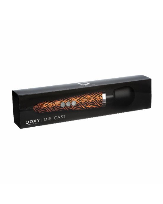 Вібромасажер DOXY Die Cast TIGER, дуже потужний, живлення 220В, металевий корпус Вібромасажер DOXY Die Cast TIGER, дуже потужний, живлення 220В, металевий корпус