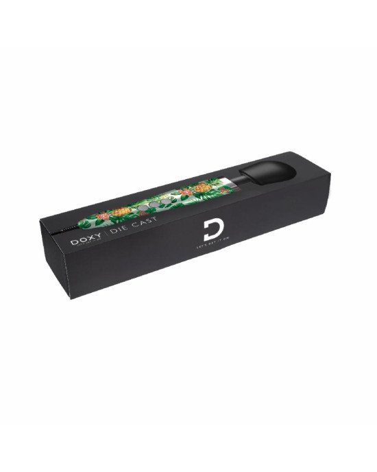 Вібромасажер DOXY Die Cast PINEAPPLE, дуже потужний, живлення 220В, металевий корпус