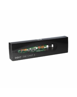 Вібромасажер DOXY Die Cast 3 PINEAPPLE, дуже потужний, живлення 220В, металевий корпус