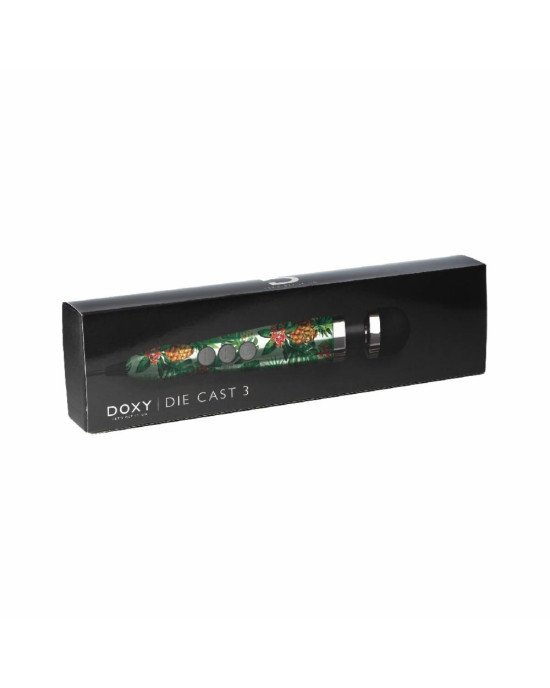 Вібромасажер DOXY Die Cast 3 PINEAPPLE, дуже потужний, живлення 220В, металевий корпус Вібромасажер DOXY Die Cast 3 PINEAPPLE, дуже потужний, живлення 220В, металевий корпус