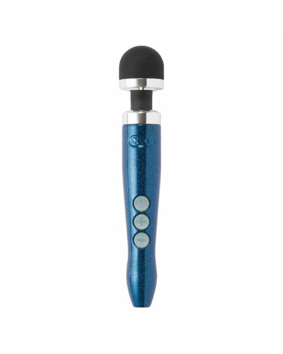 Вібромасажер DOXY Die Cast 3R Blue Flame, дуже потужний, живлення 220В, металевий корпус Вібромасажер DOXY Die Cast 3R Blue Flame, дуже потужний, живлення 220В, металевий корпус