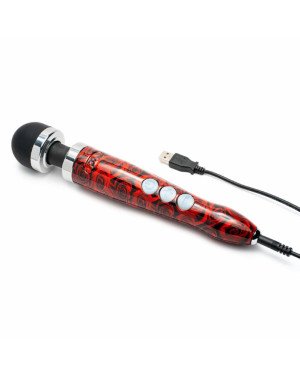 Вібромасажер DOXY Die Cast 3R ROSE PATTERN, дуже потужний, живлення 220В, металевий корпус Вібромасажер DOXY Die Cast 3R ROSE PATTERN, дуже потужний, живлення 220В, металевий корпус
