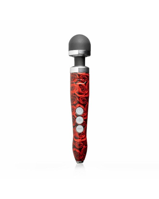 Вібромасажер DOXY Die Cast 3R ROSE PATTERN, дуже потужний, живлення 220В, металевий корпус Вібромасажер DOXY Die Cast 3R ROSE PATTERN, дуже потужний, живлення 220В, металевий корпус