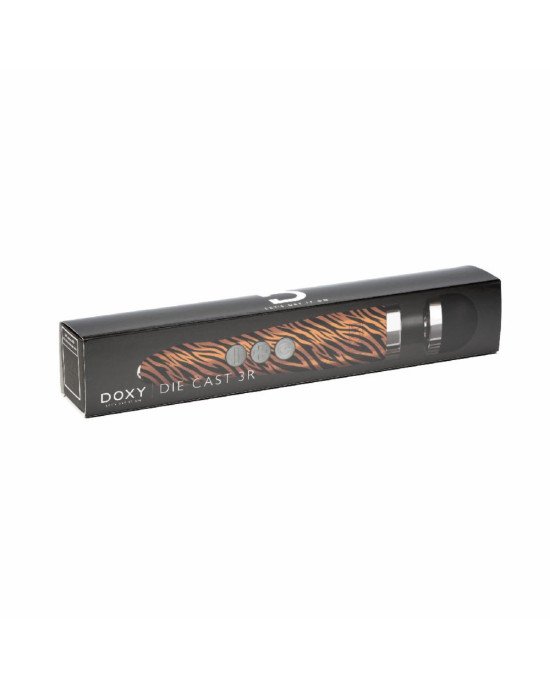 Вібромасажер DOXY Die Cast 3R TIGER, дуже потужний, живлення 220В, металевий корпус Вібромасажер DOXY Die Cast 3R TIGER, дуже потужний, живлення 220В, металевий корпус