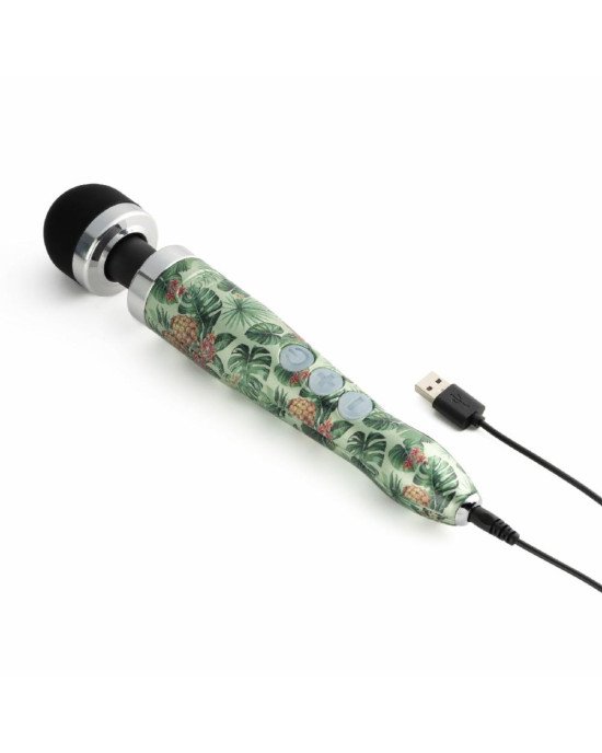 Вібромасажер DOXY Die Cast 3R PINEAPPLE, дуже потужний, живлення 220В, металевий корпус Вібромасажер DOXY Die Cast 3R PINEAPPLE, дуже потужний, живлення 220В, металевий корпус