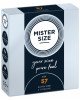 Презервативи Mister Size - pure feel - 57 (3 condoms), товщина 0,05 мм Презервативи Mister Size - pure feel - 57 (3 condoms), товщина 0,05 мм