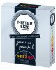Набір презервативів Mister Size - pure feel - 53–57–60 (3 condoms), 3 розміри, товщина 0,05 мм Набір презервативів Mister Size - pure feel - 53–57–60 (3 condoms), 3 розміри, товщина 0,05 мм