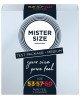 Набір презервативів Mister Size - pure feel - 53–57–60 (3 condoms), 3 розміри, товщина 0,05 мм Набір презервативів Mister Size - pure feel - 53–57–60 (3 condoms), 3 розміри, товщина 0,05 мм