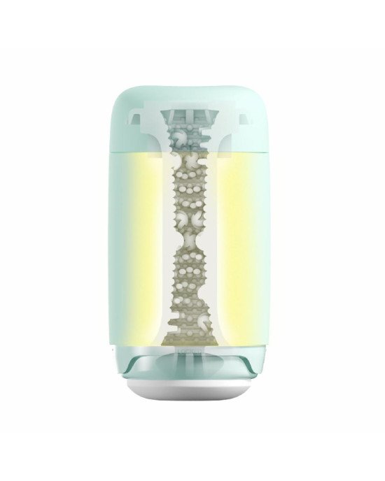 Мастурбатор TENGA PUFFY MINT GREEN, ультрам’який матеріал, багаторазовий, наскрізний Мастурбатор TENGA PUFFY MINT GREEN, ультрам’який матеріал, багаторазовий, наскрізний